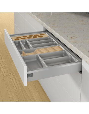 Bild OrgaTray 440, silber, 441 - 520 / 801 - 900, silber - Hettich-1