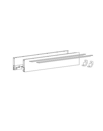 Bild MB-Schubkastenzarge,Nennl.270mm,weiß AvanTech YOU 9353383,links und rechts - Hettich-4