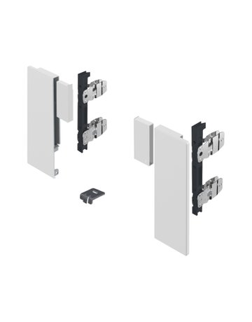 Bild AvanTech YOU Set Verbinder für gestaltbare Innenfront, Nutzung mit Zarge, Systemhöhe 187, weiß - Hettich-0
