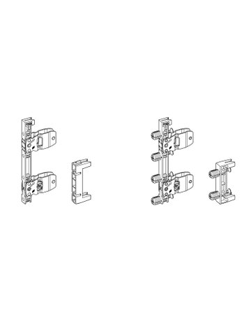 Bild Schubkasten-Frontbefestigung 9359508,für Zargen,H251,mit Spreizzapfen - Hettich-2