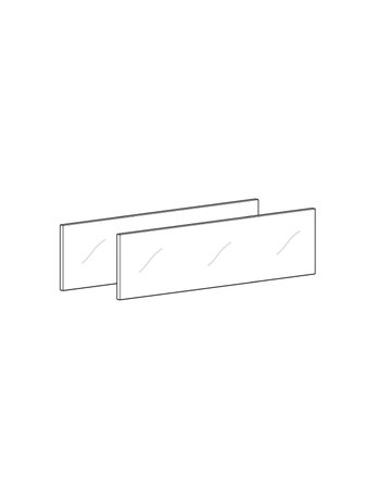 Bild AvanTech YOU Glaseinsatz für InlayZarge, 400 mm - Hettich-2