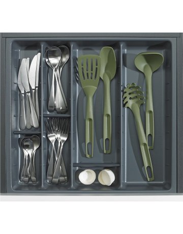 Bild OrgaTray 590, 470 x 900 mm, anthrazit - Hettich-3