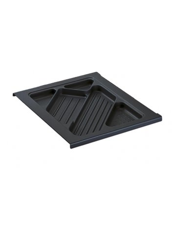 Bild Schreibmaterialschale, Höhe 28 mm, 380 / 392, schwarz - Hettich-0