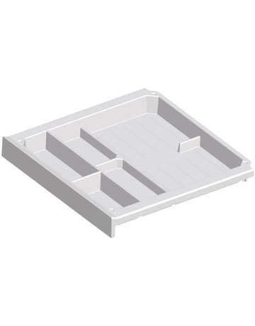 Bild SmarTray Schale, Höhe 40 mm, weiß - Hettich-0