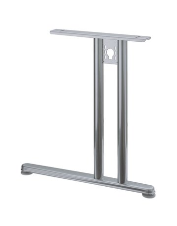 Bild Tischgestell-Grundfuß,C-Form,695mm,Stahl Change Basic 9280582,aluoptik,pulverbeschichtet - Hettich-0