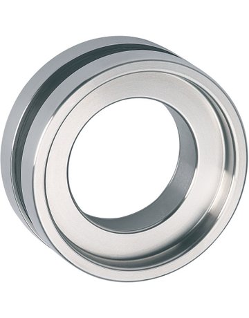 Bild Glasschiebetürmuschel 6401 Edelstahl Glasbohrung 50 mm offen - Hermat-0