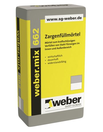 Bild Stahlzargenfüllmörtel weber.mix 662-0