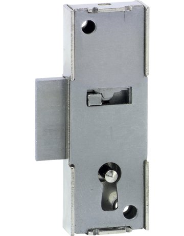 Bild Aufschraub Briefkasten Schloss vernickelt 224/15 3 Zuhaltung 6 X 6 mm - JuNie-0