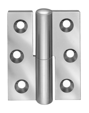 Bild Lappenband vernickelt 50 mm gerade Rechts - PRÄMETA-0