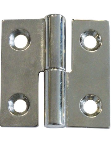 Bild Lappenband vernickelt 40 mm gerade Links - PRÄMETA-0