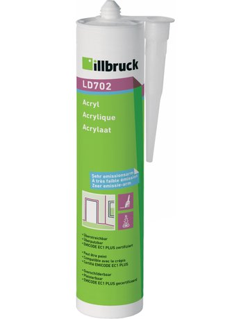 Bild LD702 Acryl Dispersionsacryl, 310 ml weiß - illbruck-0
