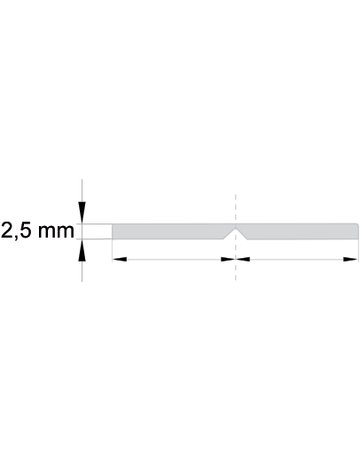 Bild Knickwinkel 100 2,5 mm 50 x 50 mm - EXTE-1