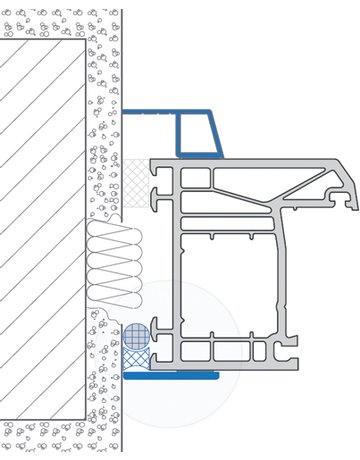 Bild Flachleiste 2,5 mm mit SK für Innenbereich Breite 25 mm - EXTE-0