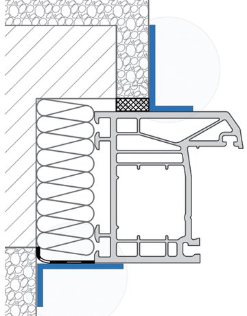 Bild PVC - Winkelprofil 60x60x2,5 mm eckig - EXTE-0