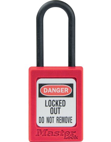 Bild Vorhangschloss S32RED Thermoplast - Master Lock-0