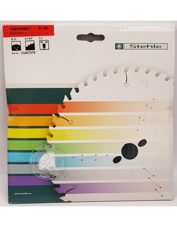 Bild Stehle Dia Sägeblatt 160x2,2/1,6x20 Z= 08F/DP(1)2NL-0