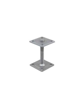 Bild Pfostenträger PTP easy Gewindestangen mit Sicherungslasche M20 x 150 mm ZiNiP - Pitzl-0