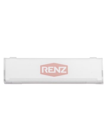 Bild Namensschild-Abdeckkung für Module 2006 A=62 x 16 mm, mit Einlage 60x15x0,5 mm - Renz-0