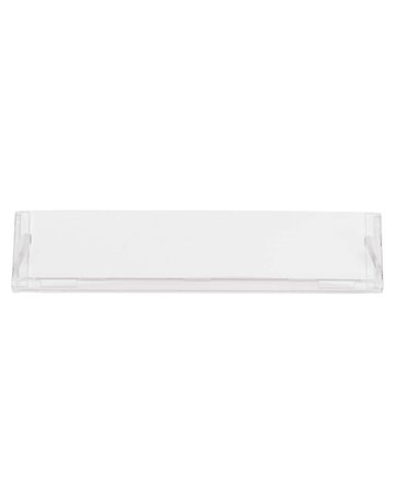 Bild Namensschild-Abdeckkung für Module 2006 A=62 x 16 mm, mit Einlage 60x15x0,5 mm - Renz-2