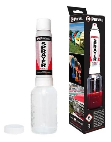 Bild Preval-Sprayer PS01 94 ml Spraydose - Glasflasche 170 ml-0
