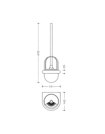 Bild Toilettenbürsten-Grt. F 99 477.20.100 - Hewi-1