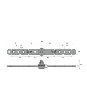 Bild Sitzmöbel- Verstellbeschlag, FricoFlex 9146429, sendzimirverzinkt - Hettich-1