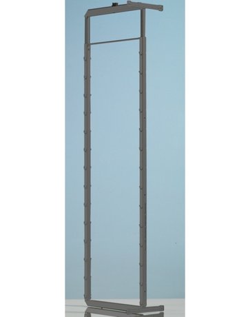 Bild Höhenverstellbarer Tragrahmen Dispensa 90°, B 362 mm, H 1900 - 2300 mm, silber - Hettich-0