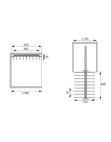 Bild Ausziehbarer Hosenhalter - Hettich-1