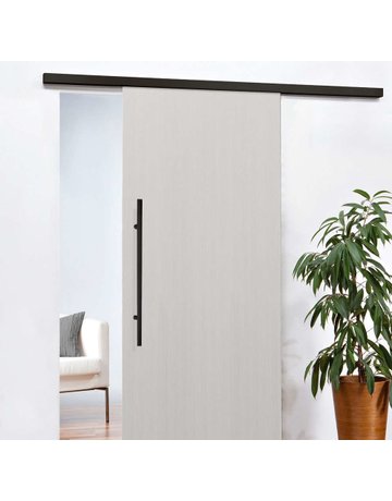 Bild Schiebetürbeschlag Nimos 60 kg Ganzglasüren, schwarz matt - Topform-1
