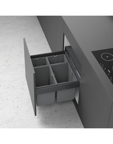 Bild Abfallsystem-Rahmen, KB500mm,Stahl AvanTech YOU Pull 9278335,anthrazit - Hettich-2