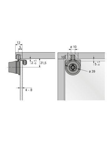 Bild Zylinderglastürschloss Typ 324.01 - Hettich-1