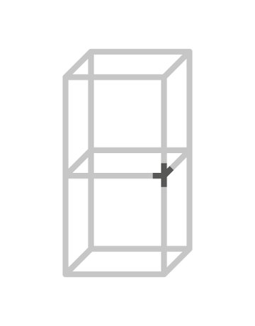 Bild Verbinder CADRO 9298833 4-fach,schwarz - Hettich-1