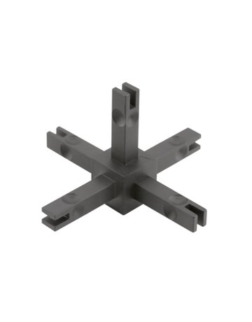 Bild Verbinder CADRO 9298837 5-fach,schwarz - Hettich-0