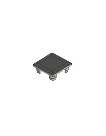 Bild Cadro Profil-Abdeckkappe Standard schwarz - Hettich-0