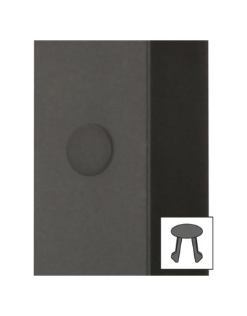 Bild Blindstopfen CADRO 9298858 Ø 7, schwarz - Hettich-0