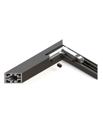 Bild Cadro Eckverbinder 90° Gehrung - Hettich-1