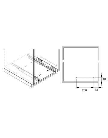 Bild Schrank-Schuhausz.,breitenverstellbar,St 9352742, B450mm,silber - Hettich-3