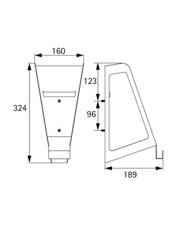 Bild Halterung 9352768 für Bügeleisen,anthr.,B 160,H 324,T 189 - Hettich-2