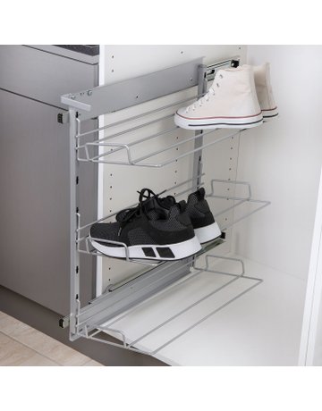 Bild Schrank-Schuhauszug,m.Kugelvollausz.,STA 9352769,silber - Hettich-0