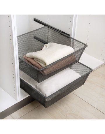 Bild Schrank-Wäschekorb,St anthrazit pulverbeschichtet 9352782,ausziehbar, KB 600mm - Hettich-1