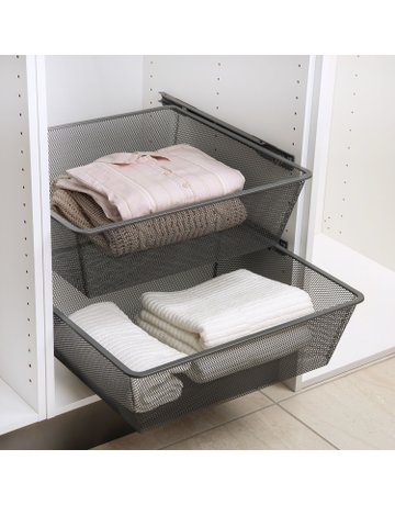 Bild Schrank-Wäschekorb,St anthrazit pulverbeschichtet 9352782,ausziehbar, KB 600mm - Hettich-0
