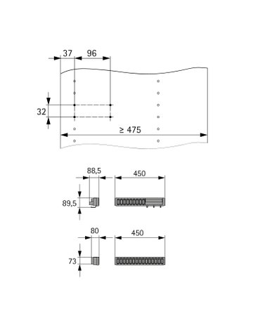 Bild Schrank-Krawatten/Gürtelhalter,KF/STA Conero 9352792,ausziehbar,schwarz - Hettich-3