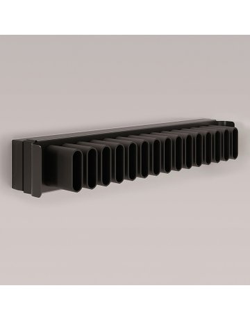 Bild Schrank-Krawatten/Gürtelhalter,KF/STA Conero 9352791,ausziehbar,schwarz - Hettich-1