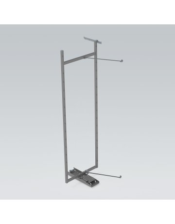 Bild Küchen-Hochschr.ausz.rahmen,Stahl silber Dispensa DOU III 9352800,Rahm.H1700mm - Hettich-0