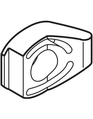 Bild Aushängesicherung für METABOX-Teilauszug, natur - Blum-1