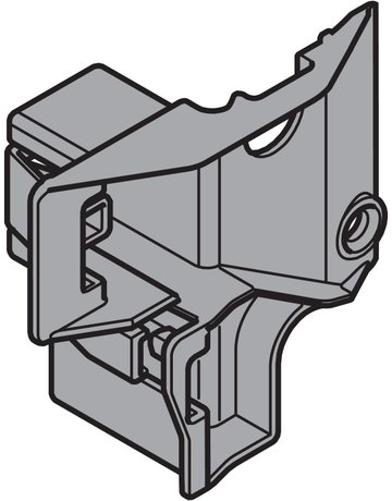Bild SERVO-DRIVE Hebelführung, R7037 staubgrau - Blum-1