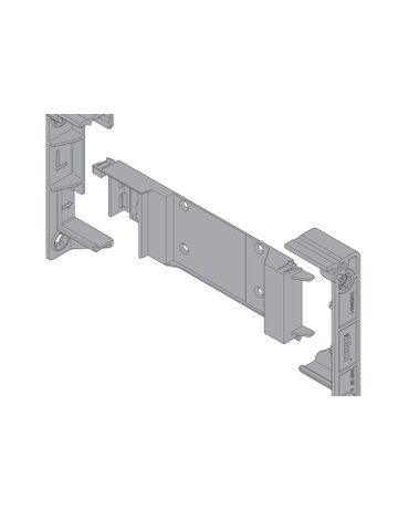 Bild SERVO-DRIVE Trägerprofil-Aufnahme, R7037 staubgrau - Blum-1
