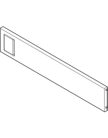 Bild AMBIA-LINE Querteiler, für LEGRABOX/MERIVOBOX Schubkasten (ZC7S300RSU), Kunststoff, carbonschwarz matt - Blum-1
