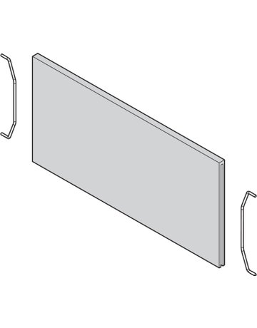 Bild AMBIA-LINE Querteiler, für LEGRABOX/MERIVOBOX Frontauszug (ZC7F400RHP), Holzdesign, Bard.Eiche grau ST10 - Blum-1