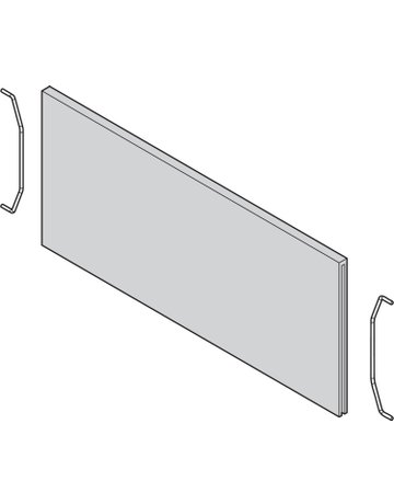 Bild AMBIA-LINE Querteiler, für LEGRABOX/MERIVOBOX Frontauszug (ZC7F300RHU), Holzdesign, Nebr.Eiche grau ST10 - Blum-1